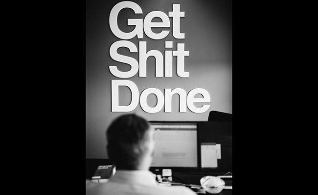 get sht done
