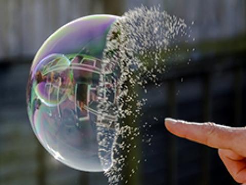 burst bubble